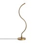 Opviq Yılan - 13277 Lámpara de Mesa con Cuerpo Metálico Dorado